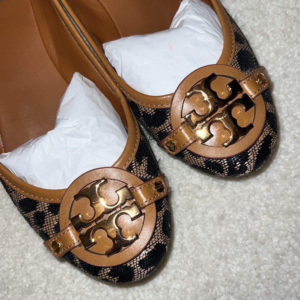 Tory Burch Leopard flats